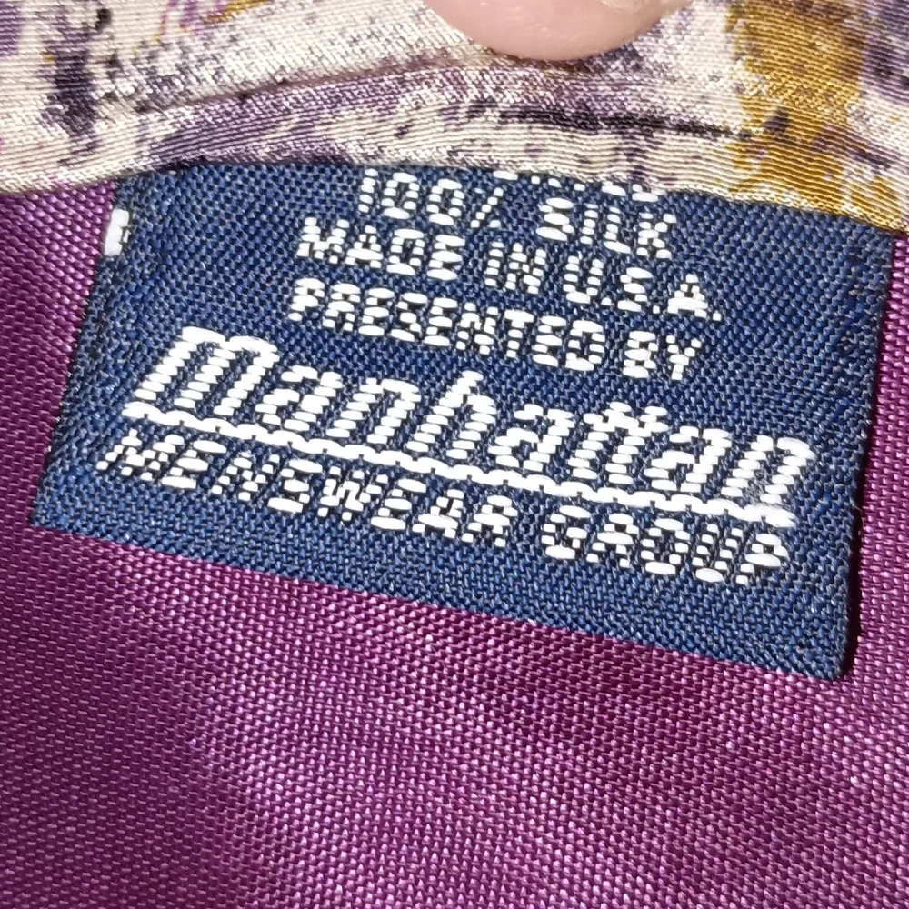 Mens Vintage 1991 Beatles Penny Lane 100% Silk Necktie Made in USA